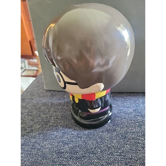 Harry Potter Ceramic Piggy Bank 8" Tall FAB NY Warner Bros READ - Picture 3 of 16